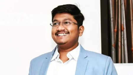 Accused Sidhhesh Mohire, who is wanted by the Mumbai police.