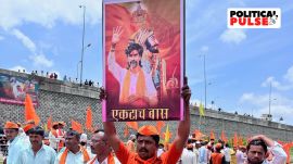 Marathas constitute around 34% of the state’s population. (Express Photo by Parthasarathi Biswas)