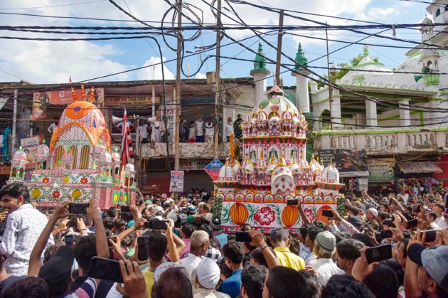 At least 14 people were injured due to electrocution during a Muharram procession in the Pipra Bijwara area in Bihar's Araria district on Wednesday, police said. The incident took place as the procession was passing through an open field when a portion of the tazia came in contact with a high-tension electric wire, they said.