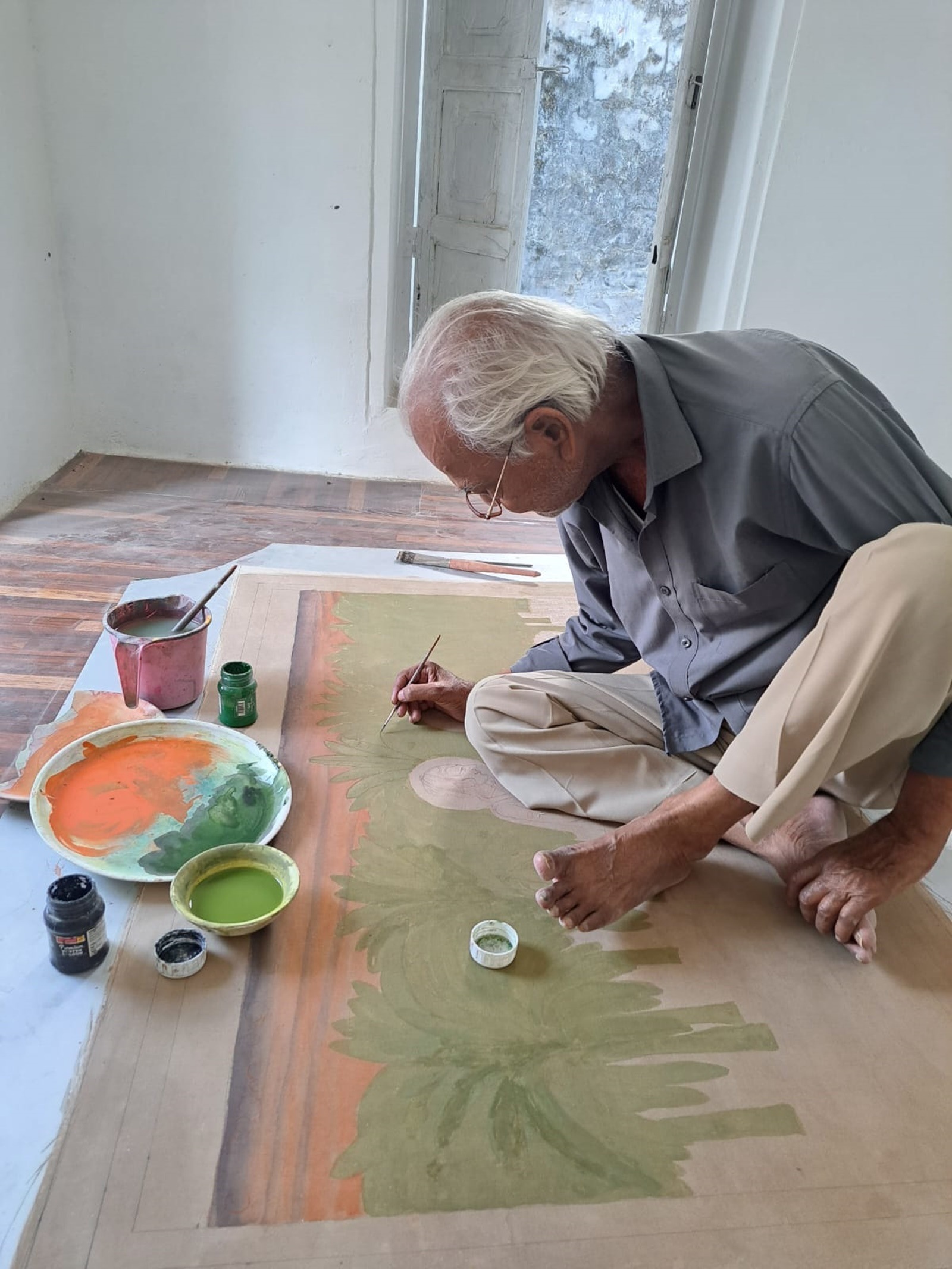 For Shehzad Ali Sherani, this was an opportunity to showcase an art form that is not widely known, pichwai art