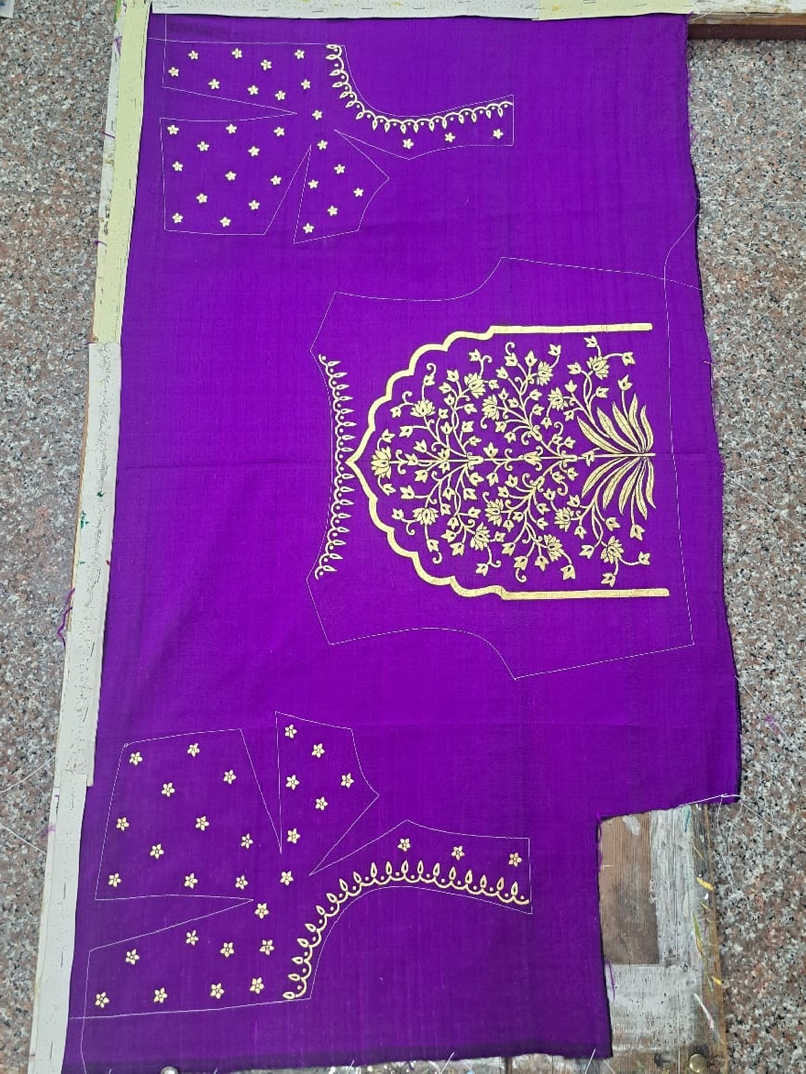 Pichwai artist shares a glimpse of what went behind creating Nita Ambani's hand painted blouse