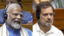 modi and rahul lok sabha