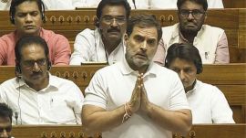 Rahul Gandhi in Lok Sabha