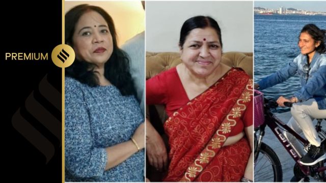 Exercise. These three women are a perfect examples of its never too late to start your daily exercise. (Express photos)