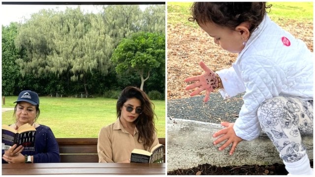 Priyanka Chopra enjoys beach time and ice cream with daughter Malti ...