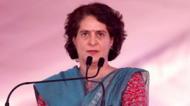 Priyanka Gandhi Netanyahu Gaza comments, Priyanka Gandhi slams Netanyahu, Israeli government actions Gaza, Netanyahu US Congress speech, Netanyahu standing ovation, Priyanka Gandhi on Israeli barbarism, Israel Gaza conflict, Priyanka Gandhi solidarity Palestinians, Netanyahu genocidal actions, Congress leader Priyanka Gandhi, Israel war Gaza criticism