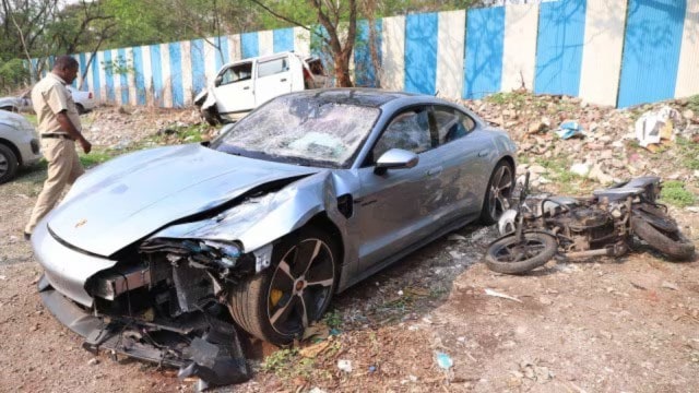 pune porsche crash