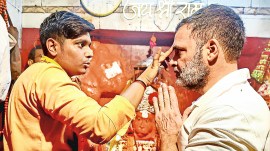 Rahul Gandhi Raebareli visit, Rahul Gandhi AIIMS visit, Hanuman temple, Siachen, Lucknow news, Uttar pradesh news, Lucknow, India news, Indian express, Indian express India news, Indian express India