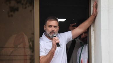 Leader of Opposition in Lok Sabha Rahul Gandhi. (Express file photo by Nirmal Harindran)