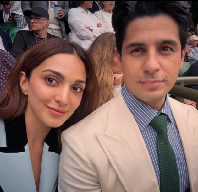 Love all: Sidharth Malhotra, Kiara Advani catch the game at Wimbledon ...