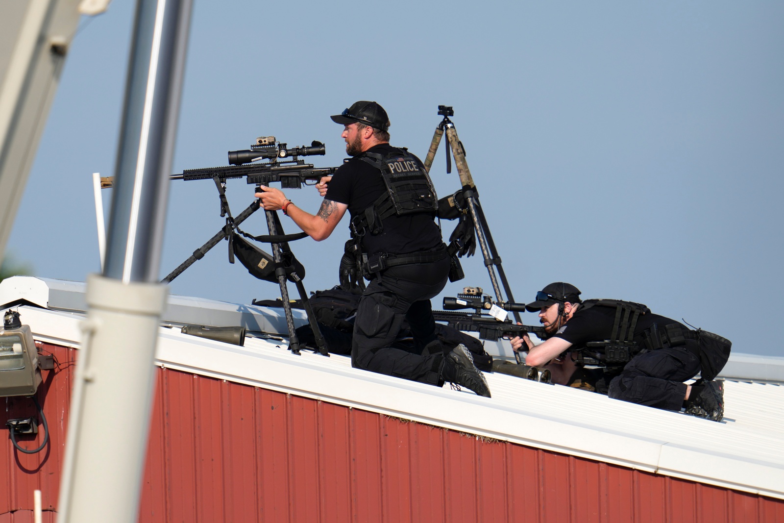 Gunshots at Donald Trump's rally
