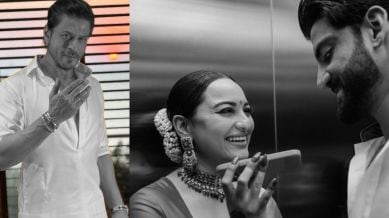 Shah Rukh Khan sent a voice note to Sonakshi Sinha and Zaheer Iqbal on their wedding day