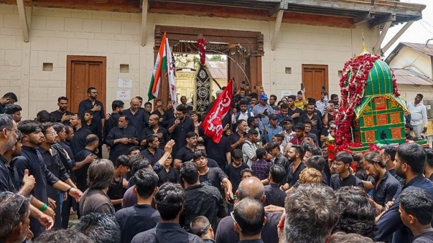Strict police arrangements have been made in Surat on the eve of Muharram that will include over 300 Tazia processions to be taken out by the Muslim community on Wednesday.