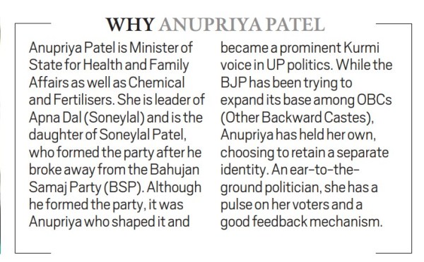 Anupriya Patel, Anupriya Patel at Idea Exchange, Apna Dal chief on reservation, health sector, BJP, Congress, UP LS POLLS takeaways, Constitution, Lok Sabha election results, national democratic alliance, NDA govt, Uttar Pradesh, double engine ki sarkaar, Development under Modi 3.0, Indian express news