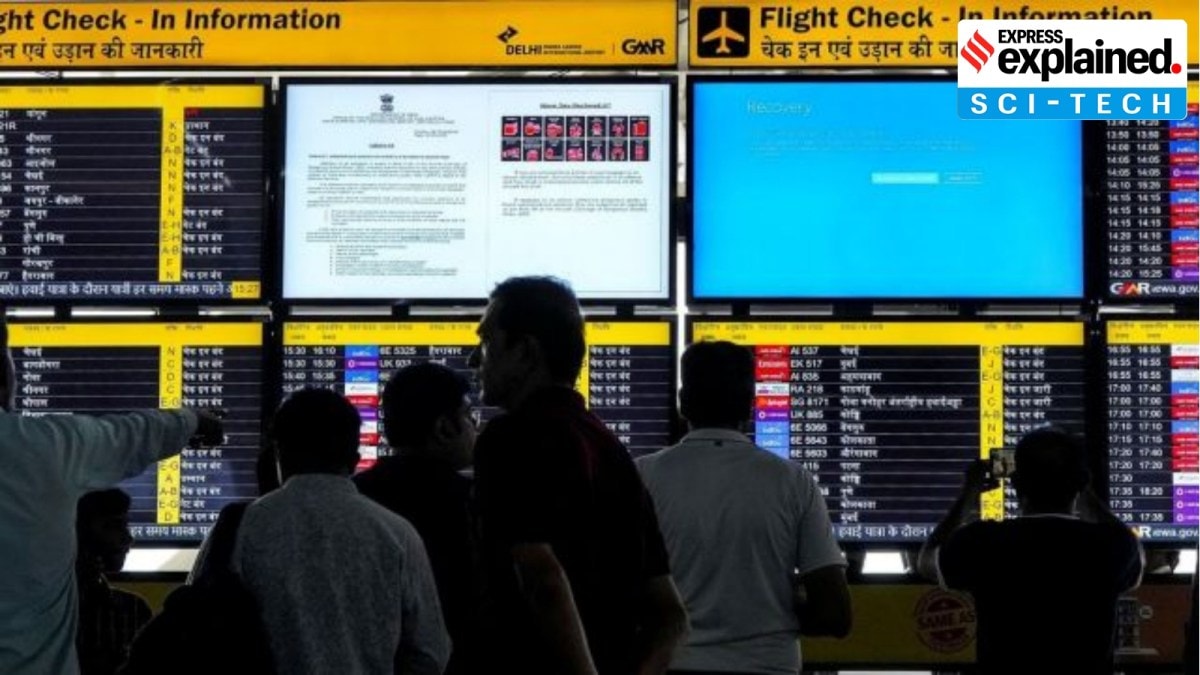 microsoft outage, crowdstrike outage, windows outage, azure outage, blue screen of death (BSOD), Satya Nadella, airline disruption, travel disruption, cyber security glitch, IT glitch, microsoft 365 outage, crowdstrike falcon update, kernel level software