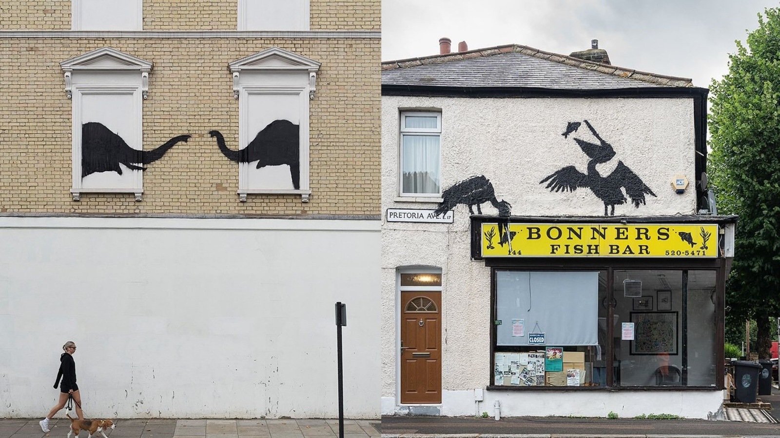 Banksy unleashes animals on London, but what do they mean?