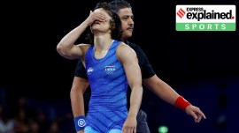 Wrestling – Women’s Freestyle 50kg 1/8 Final Wrestling - Women's Freestyle 50kg 1/8 Final