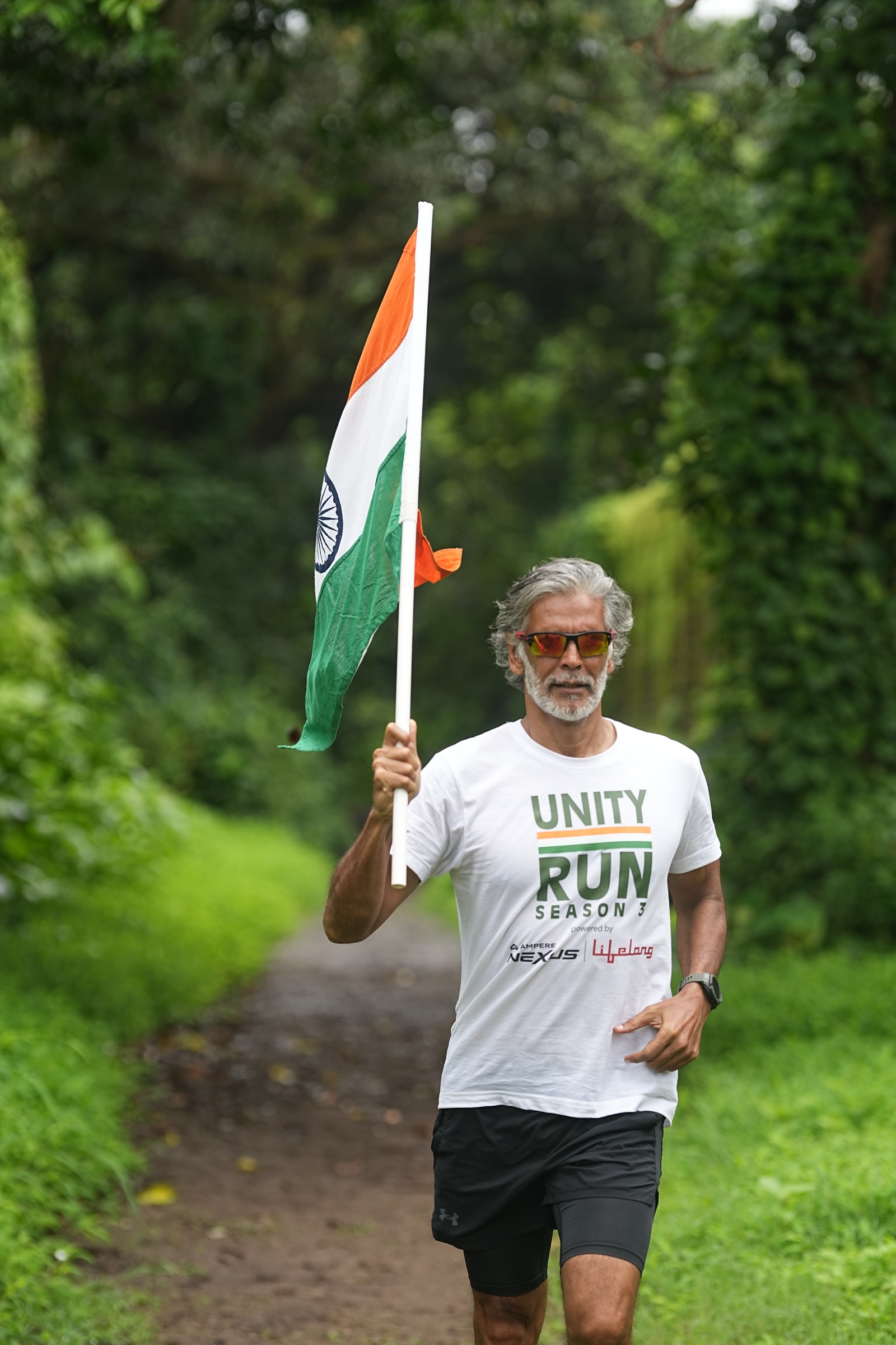 The veteran marathon runner ran his first marathon at age 37, quit smoking for 40 years and has managed to maintain the same weight he had in his 20s while still maintaining lean body mass. (Express Photo)