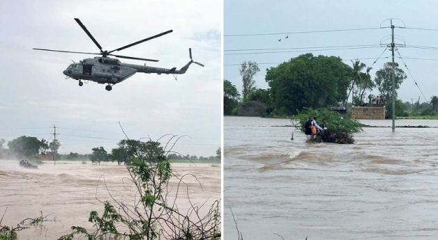 Gujarat and Delhi rains