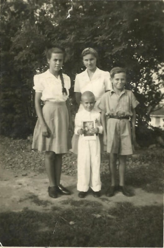 A Young Boy's Holy Communion Service in Balachandi (Polish History Museum)