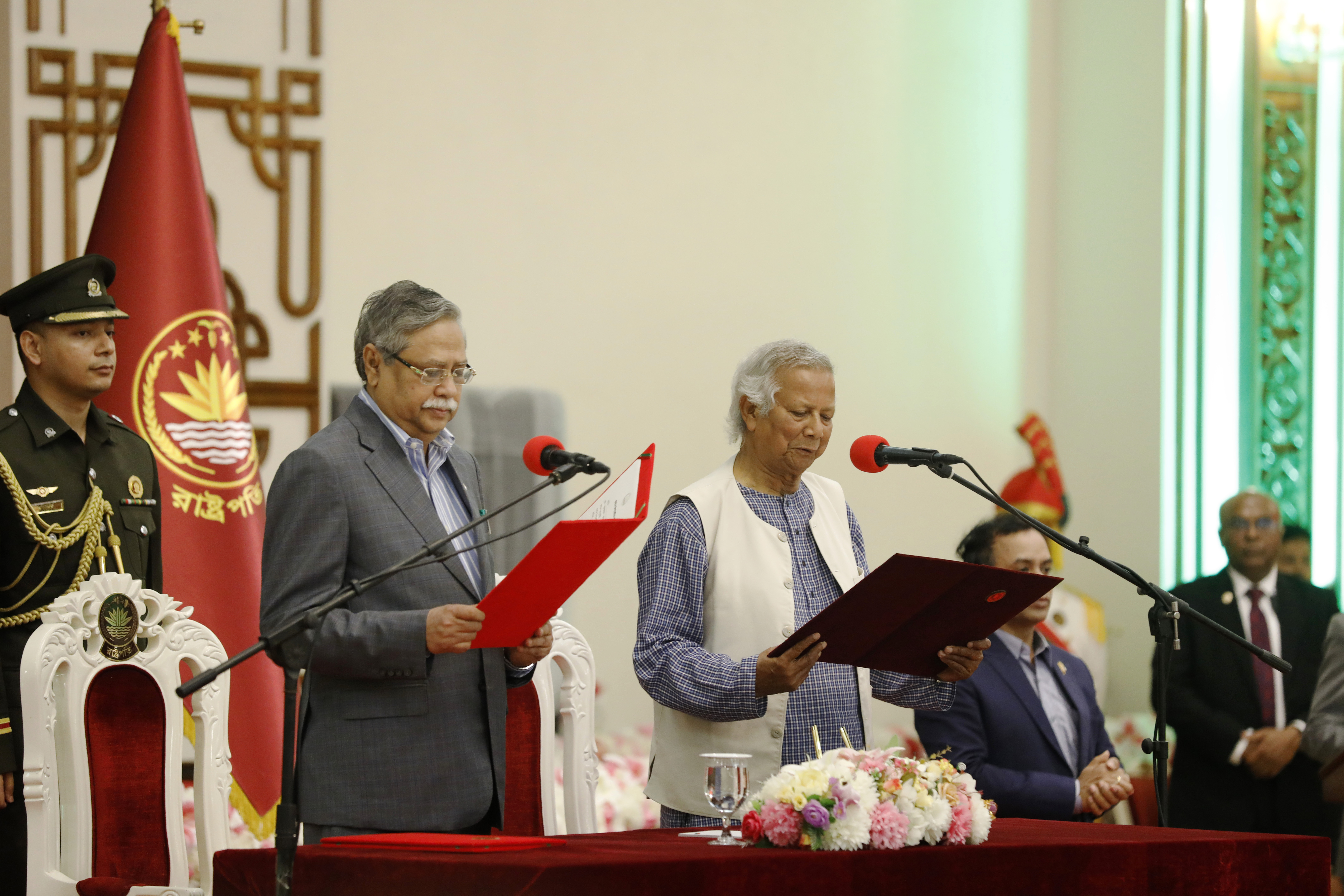 Muhammad Yunus Sworn In As Chief Adviser Of Bangladesh’s Interim ...