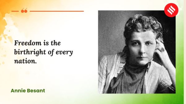 Annie Besant (Credit_ Canva_Cherry Gupta, Indian Express)