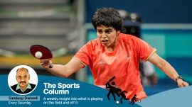 Archana was part of the three-member Indian women’s table tennis team that created history by reaching the quarterfinal of the team event at the Paris Olympics. (PTI)