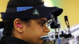 Avani Lekhara of India in action