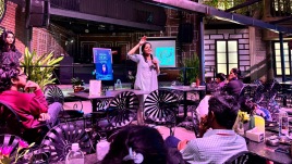 Shyama Narendranath, a lunar scientist at the Indian Space Research Organisation (Isro) and closely associated with the Chandrayaan-2 mission, was the inaugural speaker.