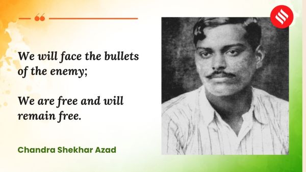 Chandra Shekhar Azad (Credit Cherry GuptaIndian Express)