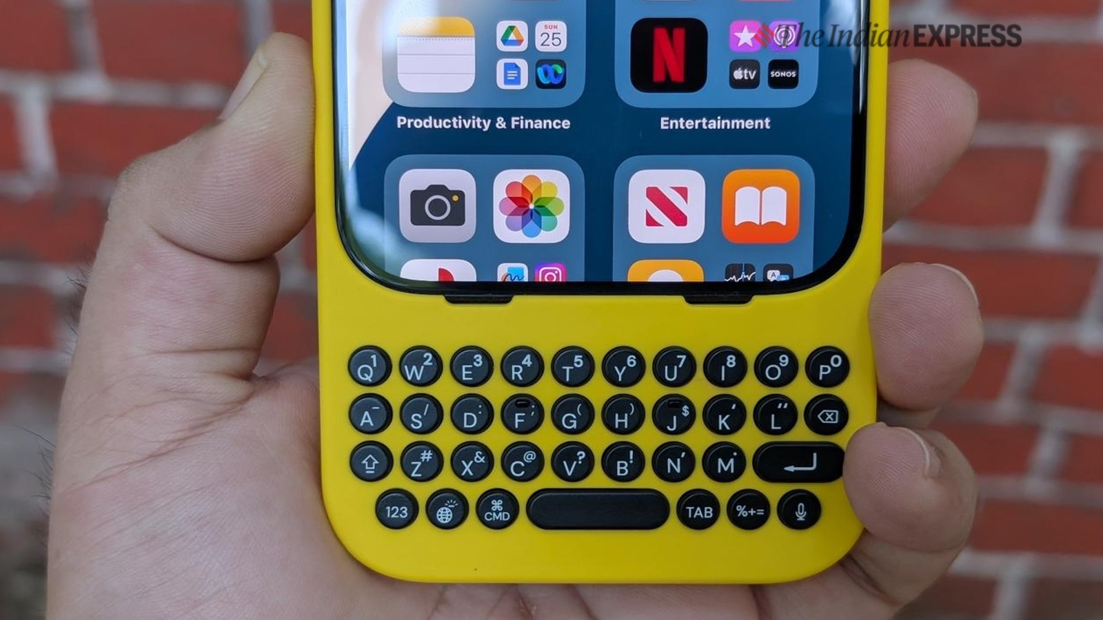 Clicks keyboard