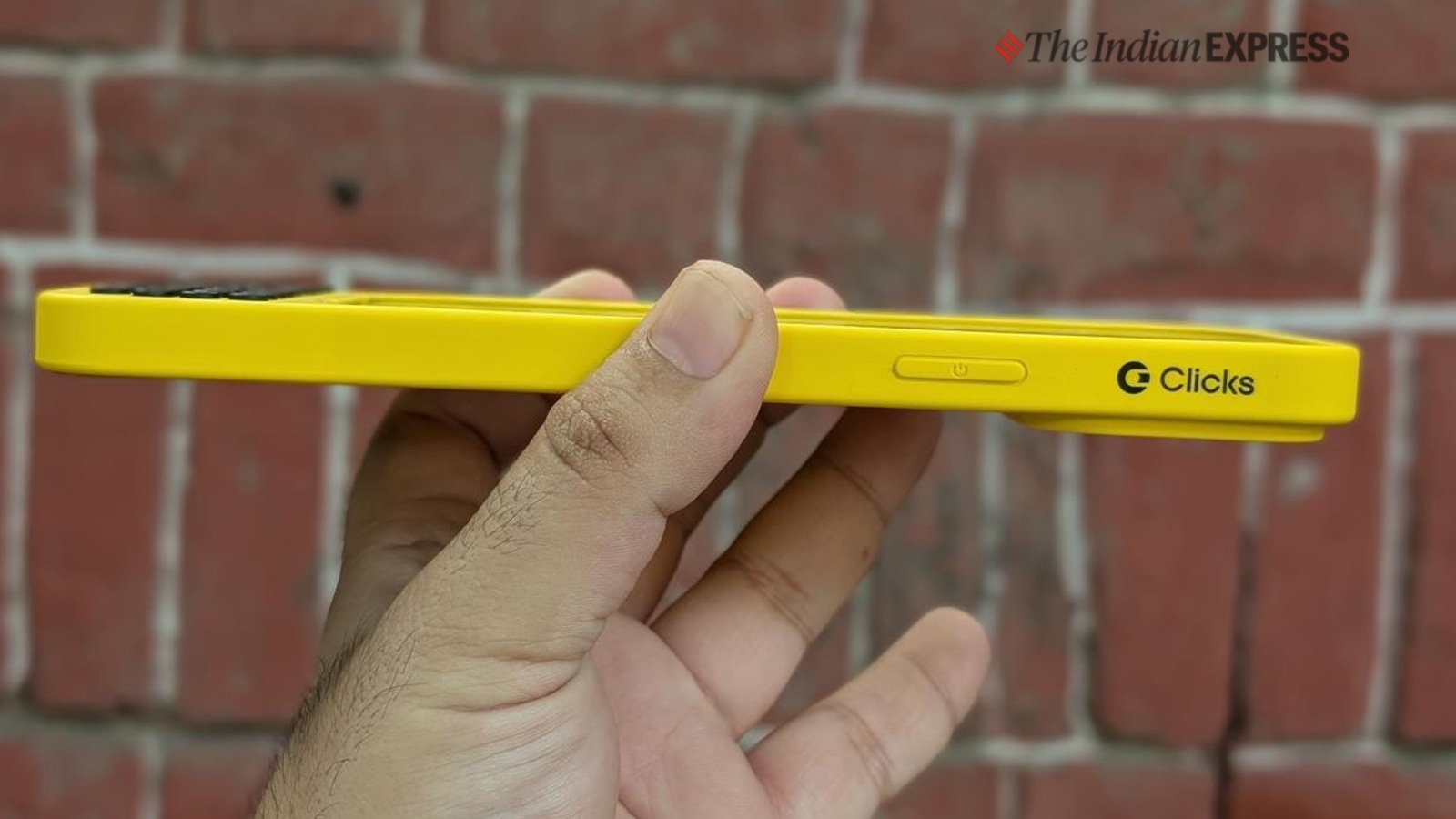 Clicks keyboard