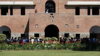 Delhi University admissions, DU first round admission, DU UG admissions, Delhi University news, Common University Entrance Test, CUET results, CUET postponement, Indian express news