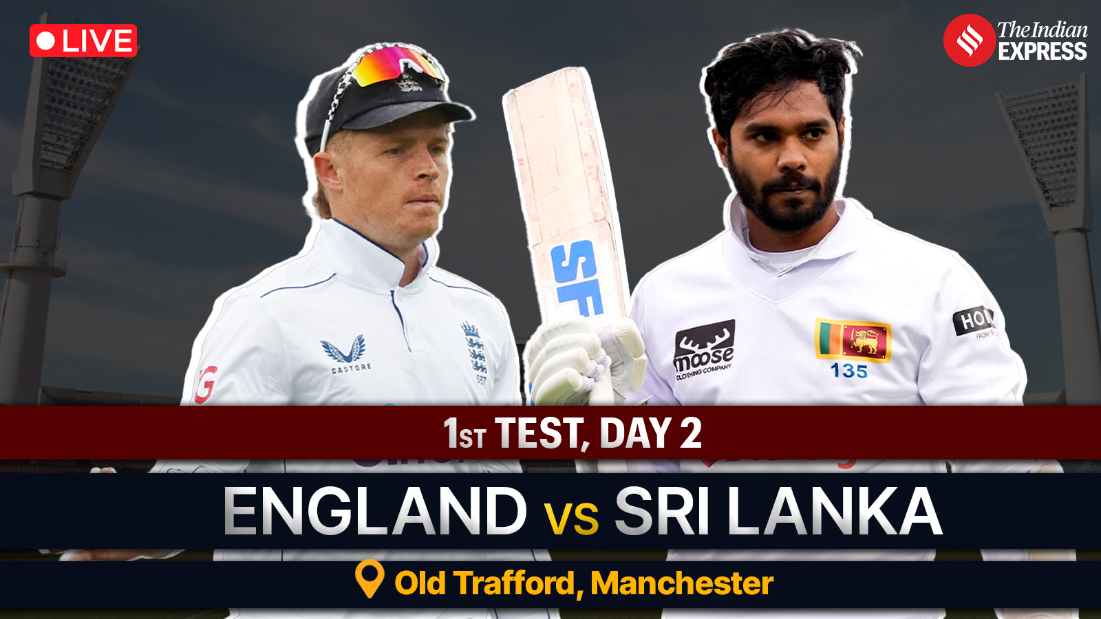 England vs Sri Lanka Live Score, 1st Test ENG resume Day 2 at 22/0