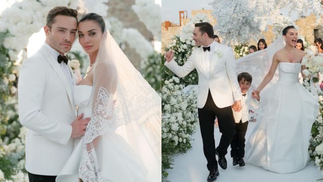 Ed Westwick Amy Jackson share their dreamy wedding film