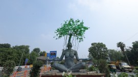 nature, conservation, nature conservation, Climate Change, Climate Change art, Gopal Namjoshi, Gopal Namjoshi art, delhi news, India news, Indian express, Indian express India news, Indian express India