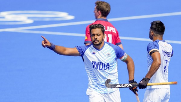 Harmanpreet Singh India hockey captain bronzer paris olympics