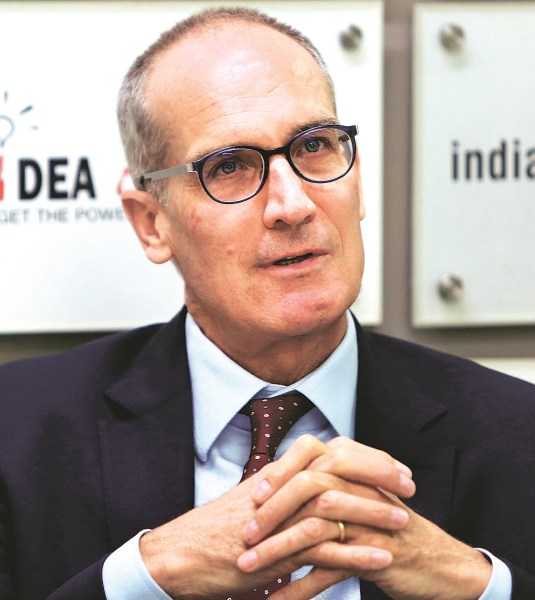 Swiss Ambassador Ralf Heckner, Swiss Ambassador at Idea Exchange, Middle East crisis, Free Trade Agreement, COVID, Ukraine Peace Conference, Narendra Modi’s Ukraine visit, Gaza Israel conflict, Indian express news