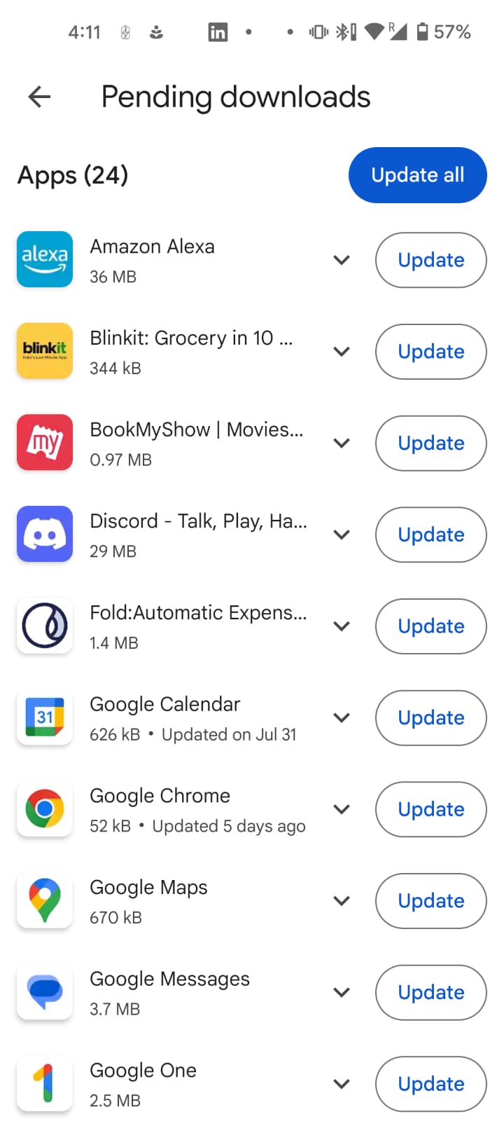 Make sure you update all your apps and check for system updates atleast once in two months.