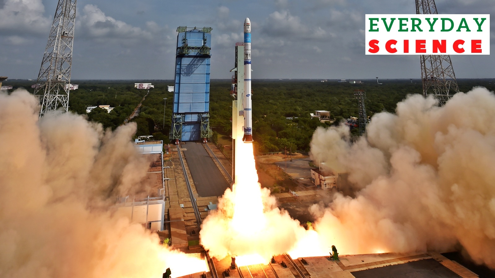 ISRO’s Small Satellite Launch Vehicle (SSLV) is a three-stage Launch Vehicle configured with three Solid Propulsion Stages.