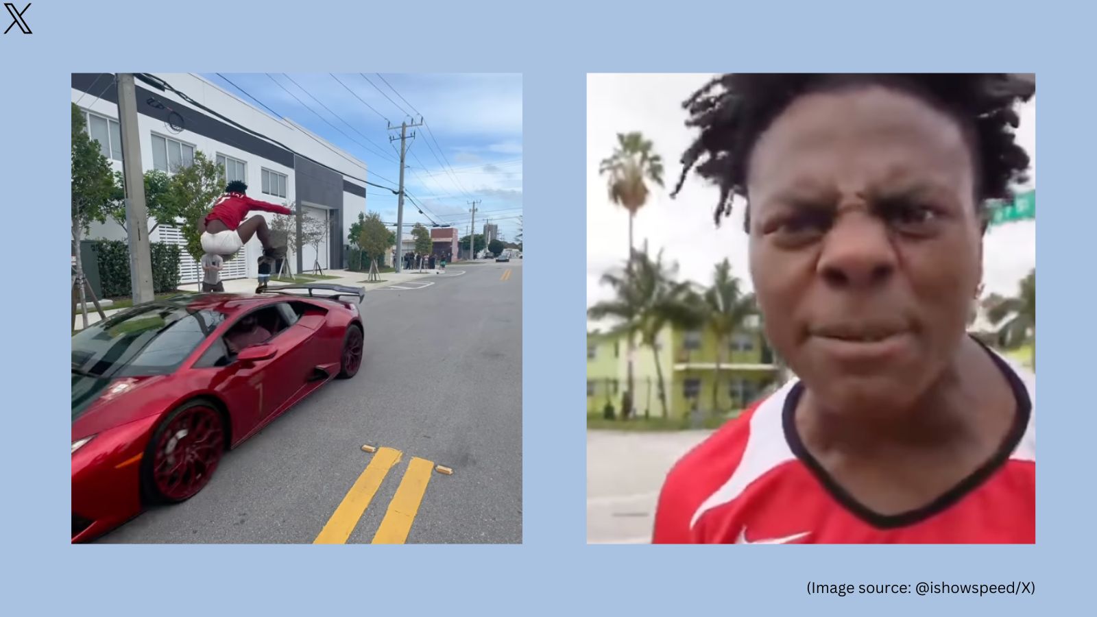 Running his own Olympics: Watch IShowSpeed jumping over speeding luxury  cars | Trending News - The Indian Express