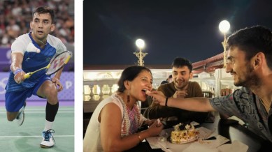 The secret sauce for Lakshya Sen, the first Indian man to reach the last-four stage of the Olympics badminton competition, is his mother Nirmala’s cooking