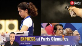 Manu Bhaker coach Paris Olympics