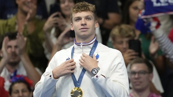 Leon Marchand swimming gold medals