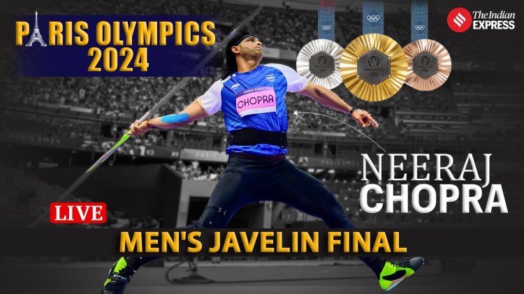 Neeraj Chopra Live Score, Paris Olympics 2024 Men's Javelin Throw Final Live Updates: India's Neeraj will aim for his second Olympic gold on Thursday.