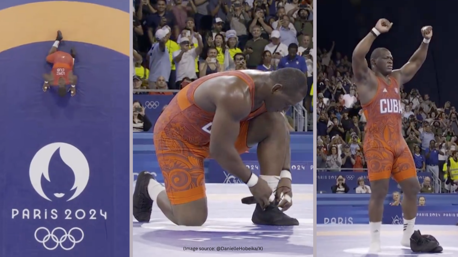 Watch Cuba’s Mijain Lopez, 5time Olympic gold medalist in wrestling