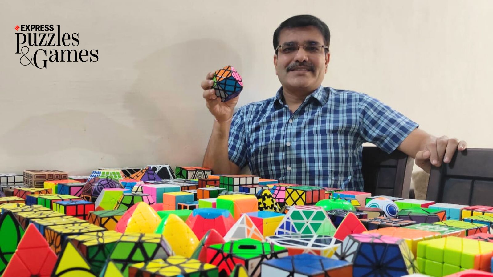 Rubik's Cube 50th anniversary: Meet the Indian collector with 400