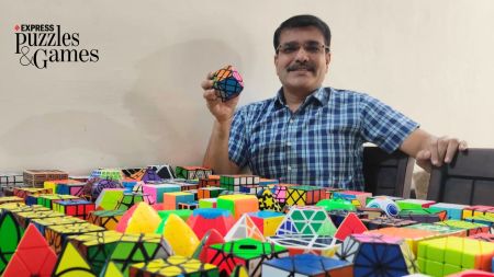 manish rathod is a rubiks cube collector and twisty puzzles designer from india