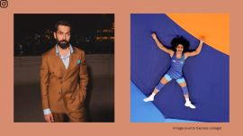 In the poem, Nakuul Mehta hailed Vinesh Phogat's resilience and spirit (Image source: @nakuulmehta/Instagram, PTI)