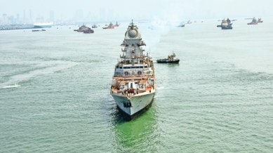 Chief of Naval Staff, Dinesh Kumar Tripathi, Indian Navy, Agniveers, INS Chilka, Indian Coast Guard, Indian express news, current affairs